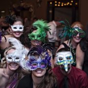 Non-Profit Event Photo - Mardis Gras - by Compass Occasions Event Planners